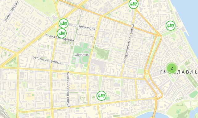 Жители Ярославля могут проконтролировать уборку улиц на интерактивной карте