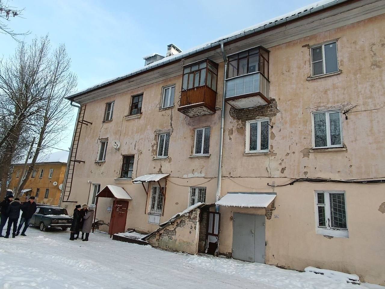 В Ярославле проверили состояние поврежденных домов на улицах Щепкина и Вишняки