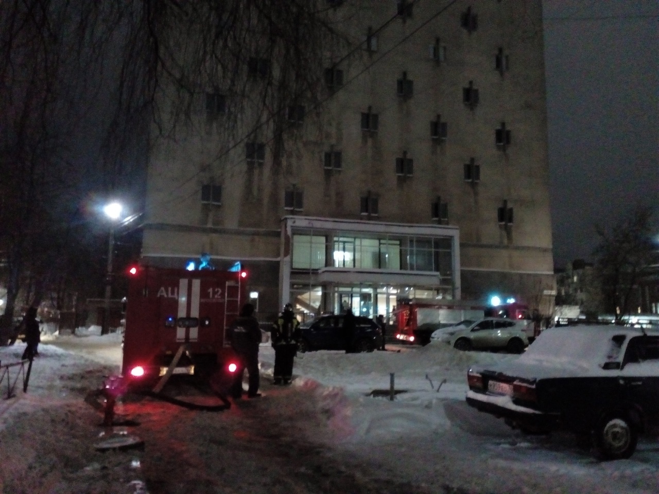 В Ярославле произошло возгорание в здании регионального госархива