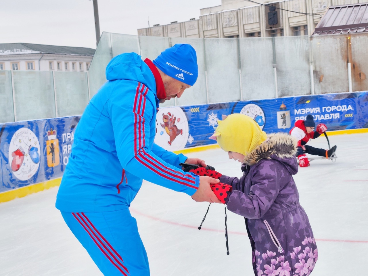 Экс-капитан «Локомотива» провел инклюзивный спортивный праздник для детей с ОВЗ