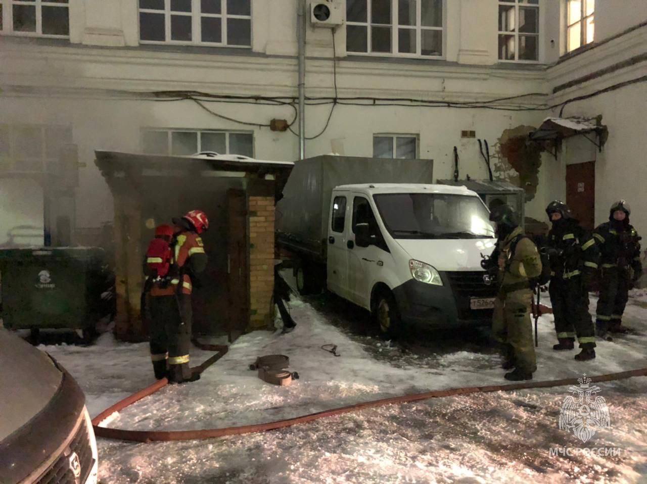 В Ярославле произошел пожар в главном корпусе ЯрГУ имени Демидова