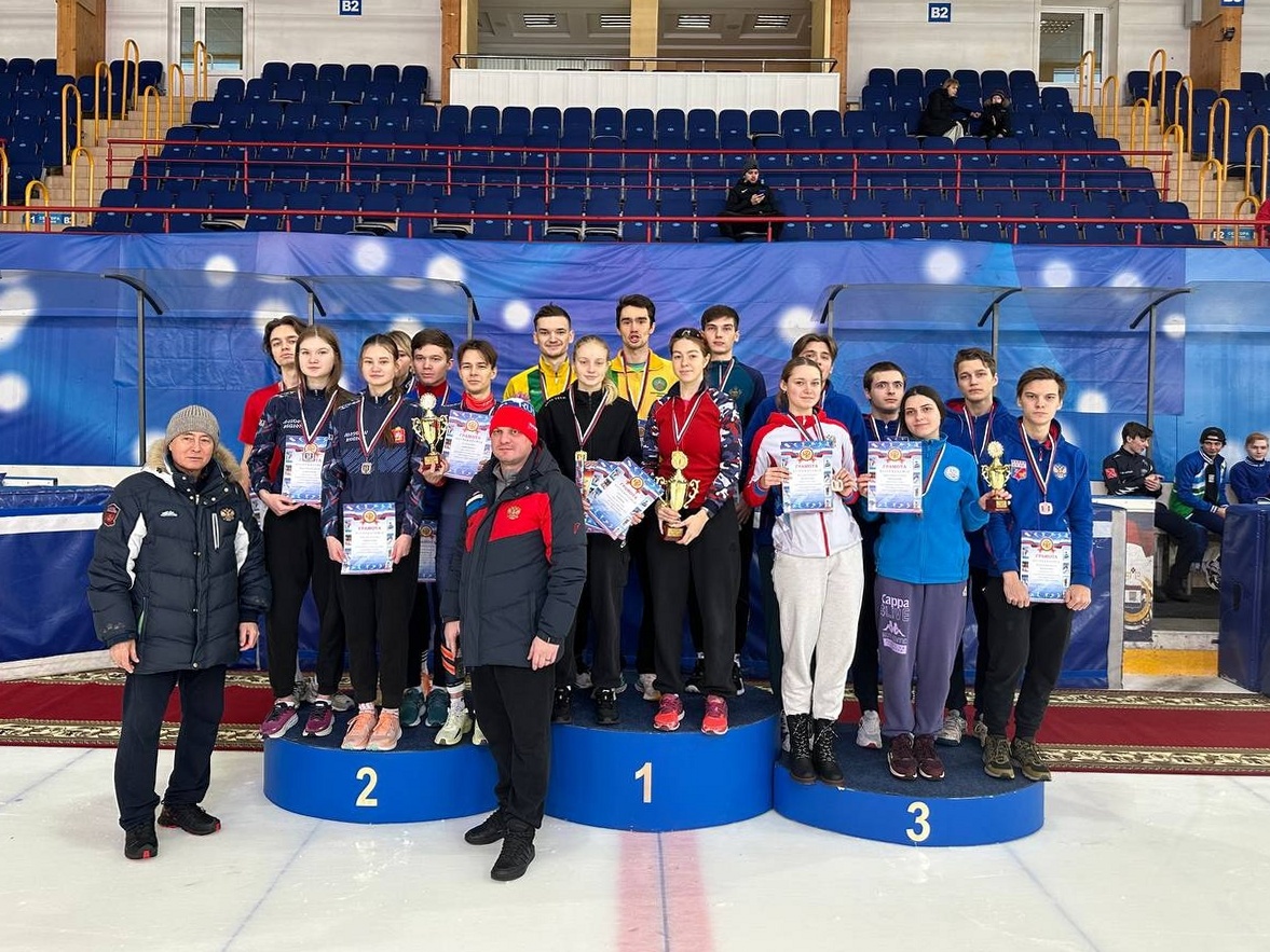 Спортсмены из Ярославской области завоевали медали Кубка России по шорт-треку