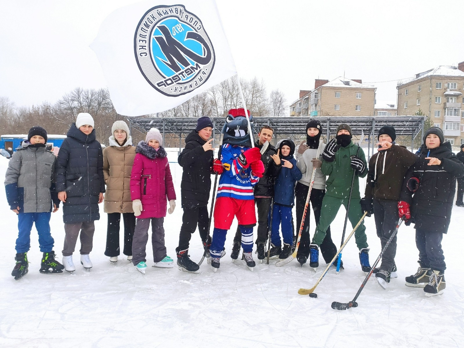 В Рыбинске прошел открытый мастер-класс по хоккею и фигурному катанию