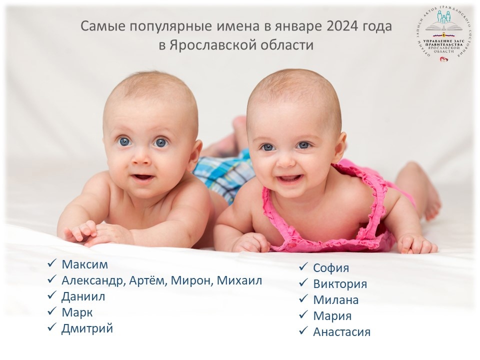 Вирсавия и Милолика: в ярославском ЗАГСе назвали необычные имена новорожденных
