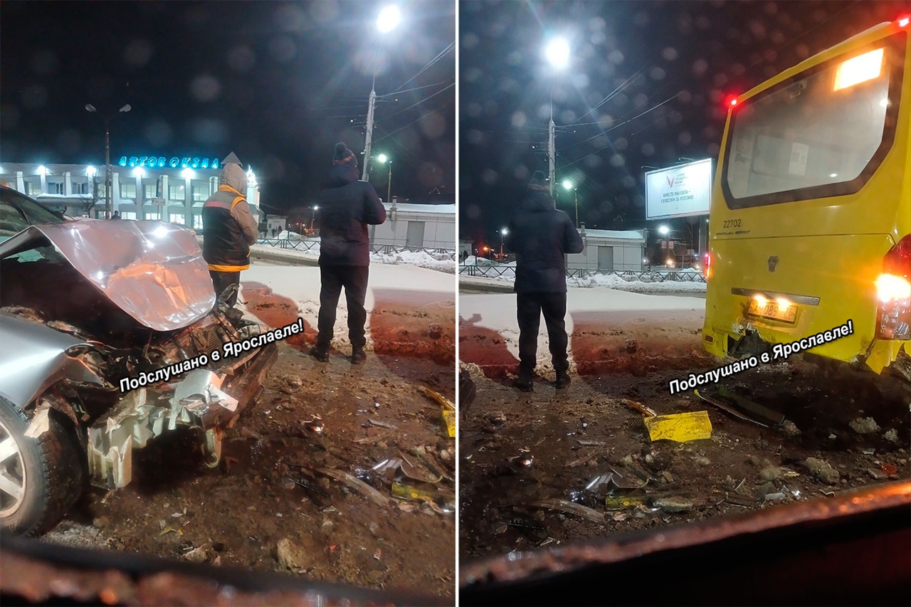 В ДТП с автобусом на Московском проспекте в Ярославле пострадал ребенок