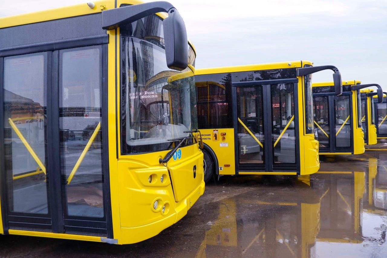 Первые новые автобусы для Рыбинска прибыли в Ярославскую область