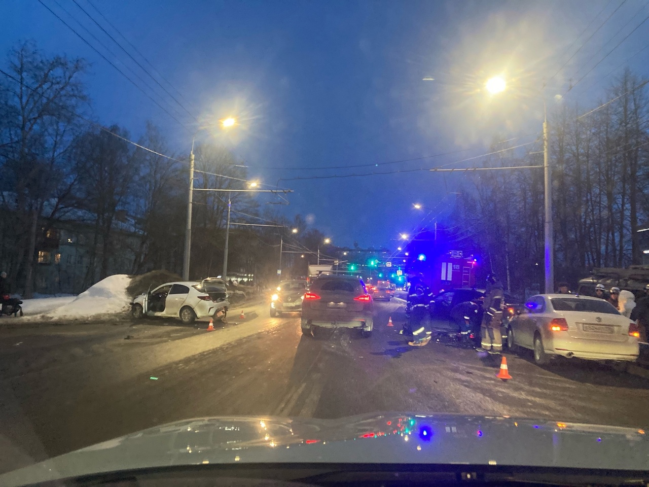 В массовом ДТП на Тутаевском шоссе в Ярославле пострадал подросток |  05.03.2024 | Ярославль - БезФормата