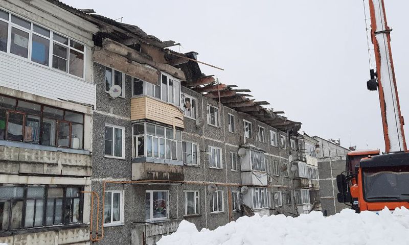 Стали известны причины обрушения крыши дома в Ярославском районе