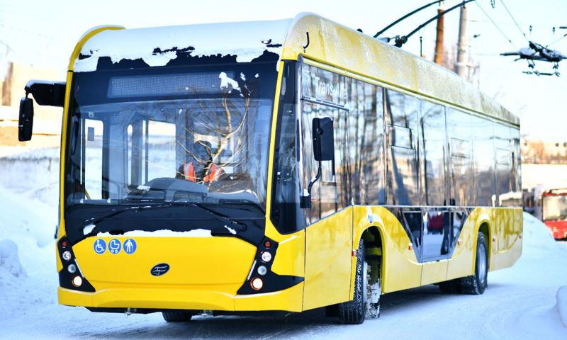 В ближайшие два месяца в Ярославль доставят пять новых троллейбусов