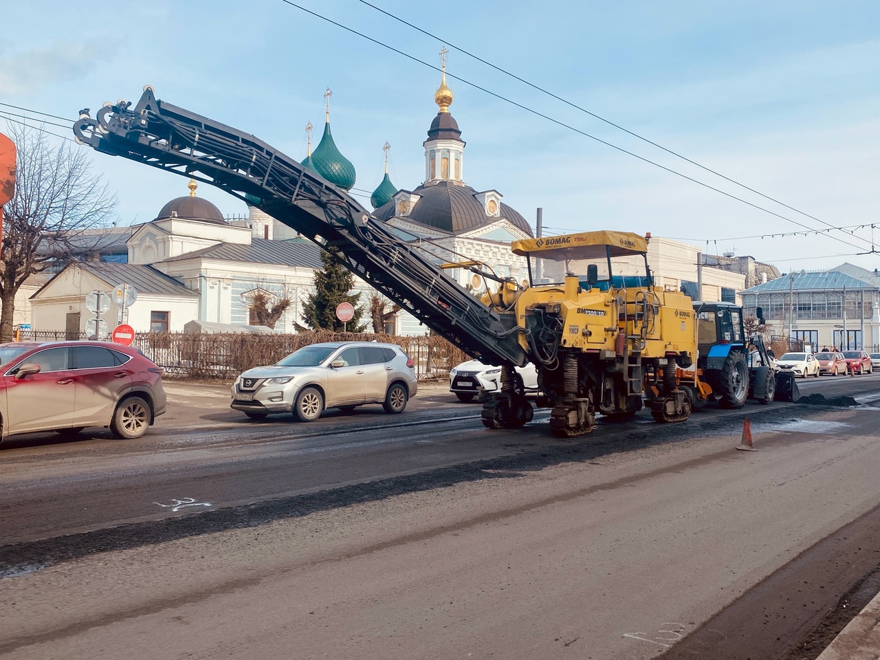В Ярославле возобновлен ремонт улицы Свободы