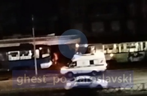 В результате столкновения двух трамваев в Ярославле пострадал мужчина