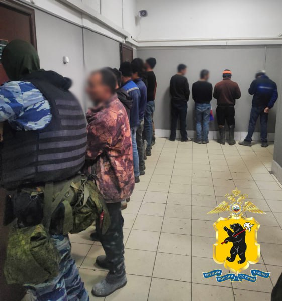 В ходе рейдов на стройках в Ярославле полицейские выявили мигрантов-нарушителей