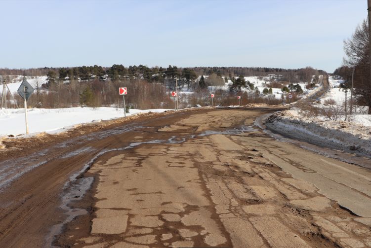 Ремонт дороги Пошехонье – Кукобой – Бакланка начнут в этом году