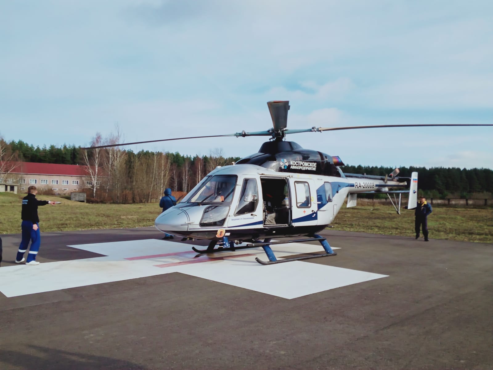 В Ярославской области из больницы на вертолете эвакуировали годовалого ребенка