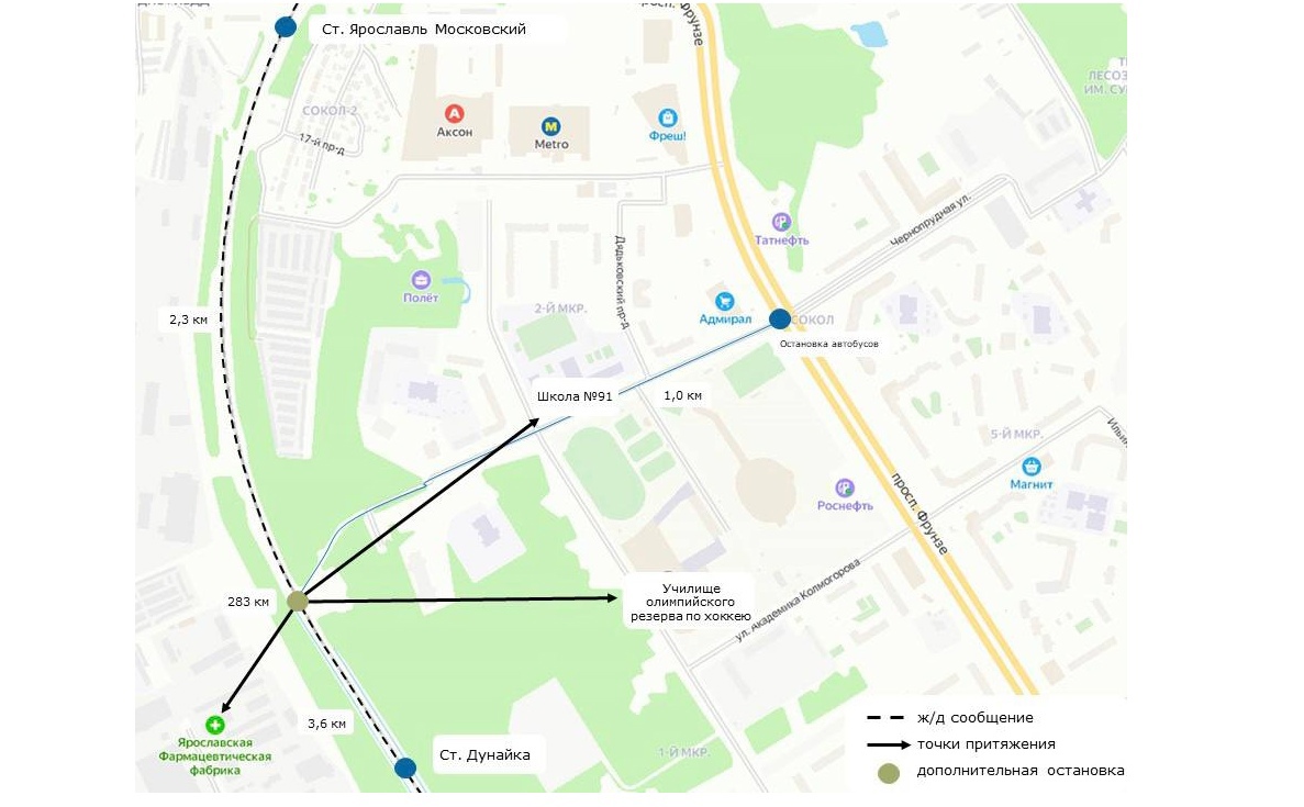 Наземное метро в Ярославле: власти собираются открыть новую станцию во Фрунзенском районе