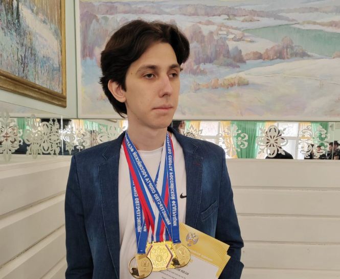 Ярославец завоевал пять золотых медалей на первенстве России по русским шашкам