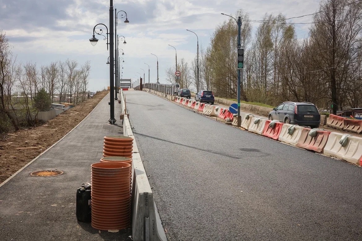 Мост через Волгу в Рыбинске планируют закрыть на два месяца