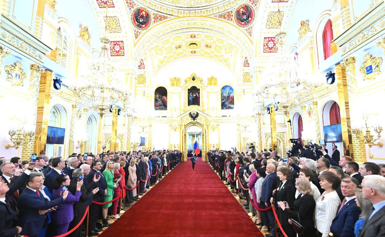 Михаил Евраев принял участие в торжественной церемонии инаугурации Владимира Путина