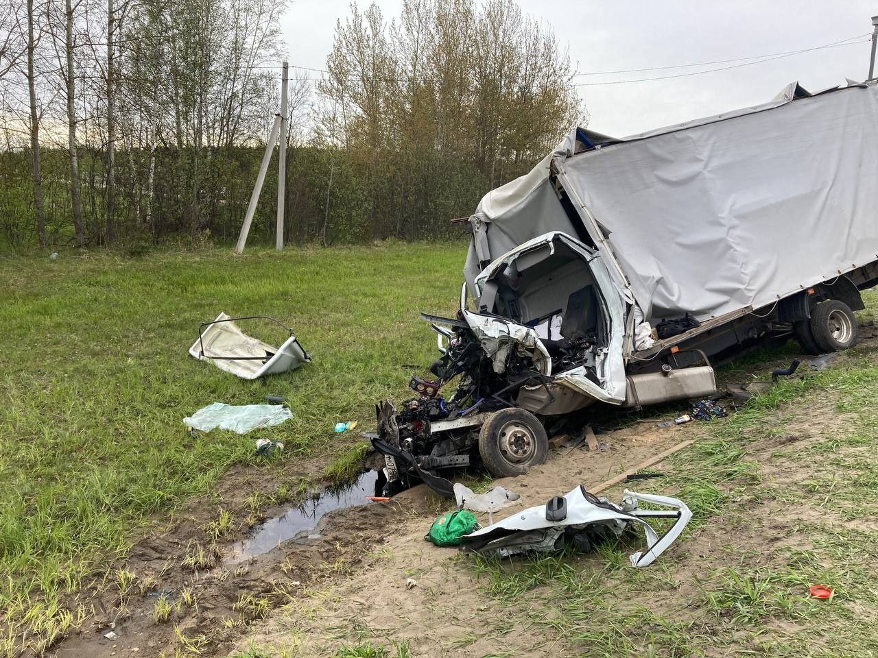 В результате ДТП с автобусом на трассе М8 в Ярославской области пострадали девять человек