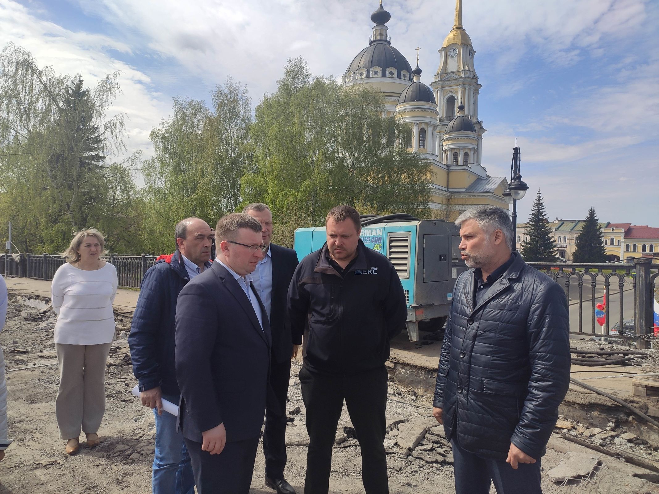 «Губернаторский контроль» проверил ремонт моста, театра кукол и Волжского парка в Рыбинске
