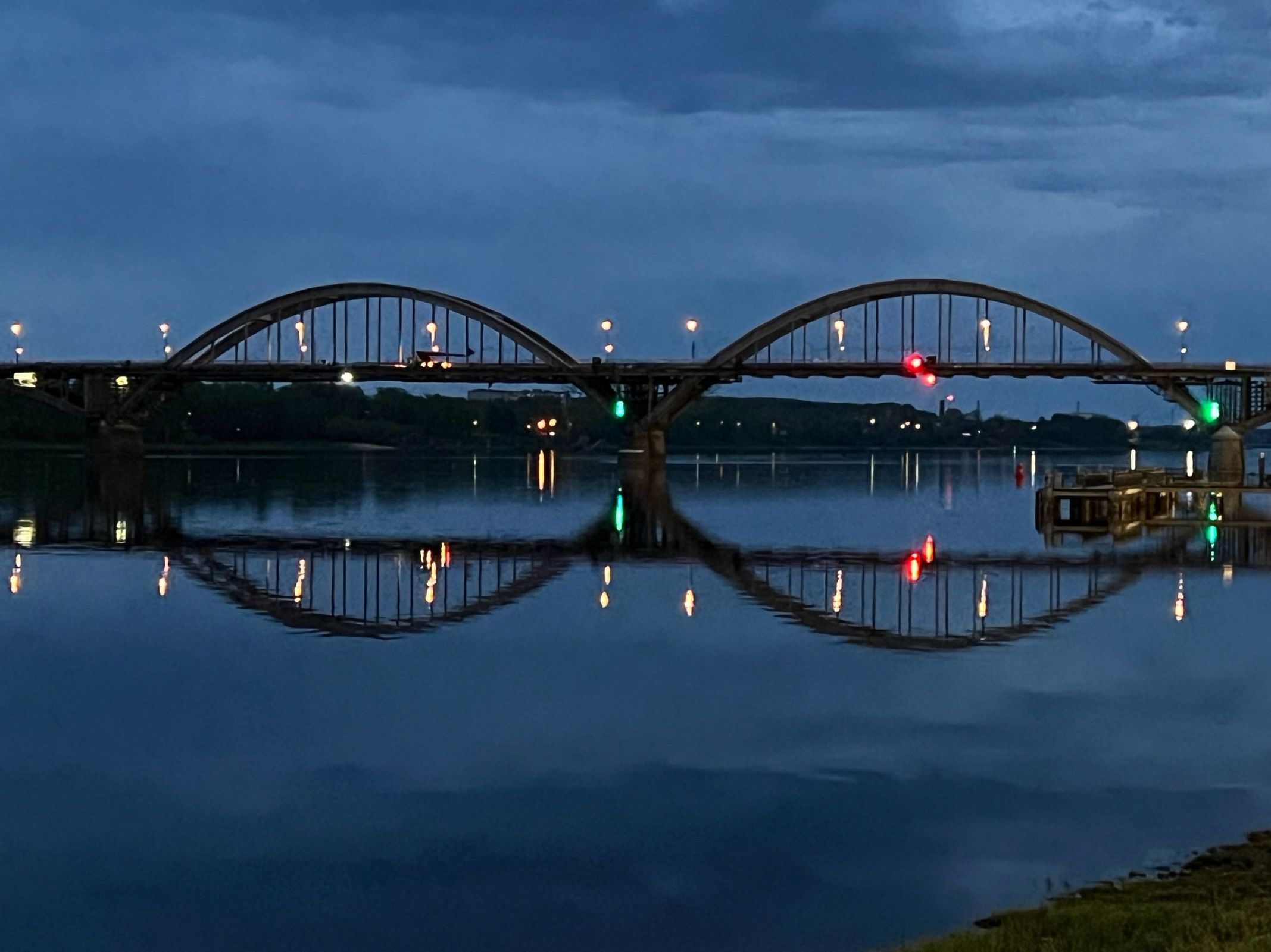 В Рыбинске на семь ночей перекроют проезд по мосту через Волгу