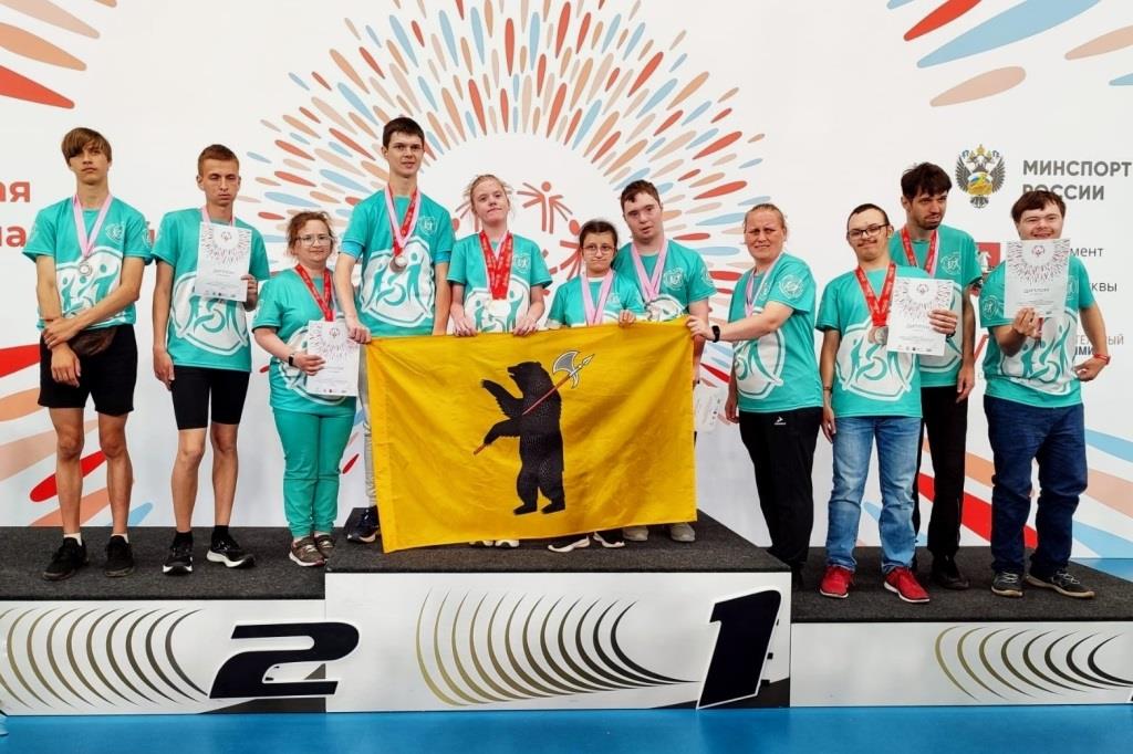 Ярославцы завоевали медали Всероссийской спартакиады специальной Олимпиады РФ