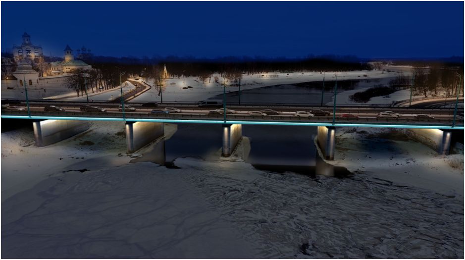 В Ярославле подсветят два моста через Которосль