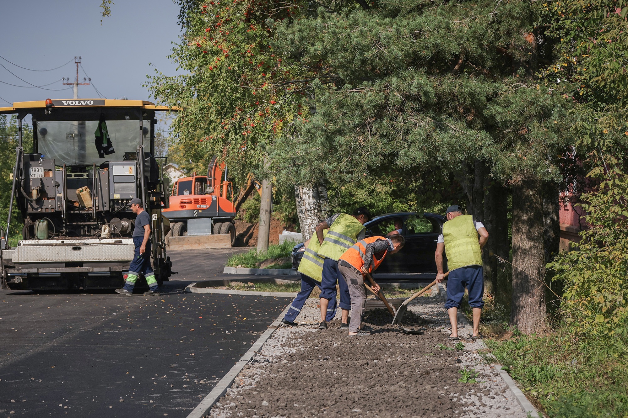 В Рыбинске подрядчик при ремонте улицы Алябьева устранил замечания