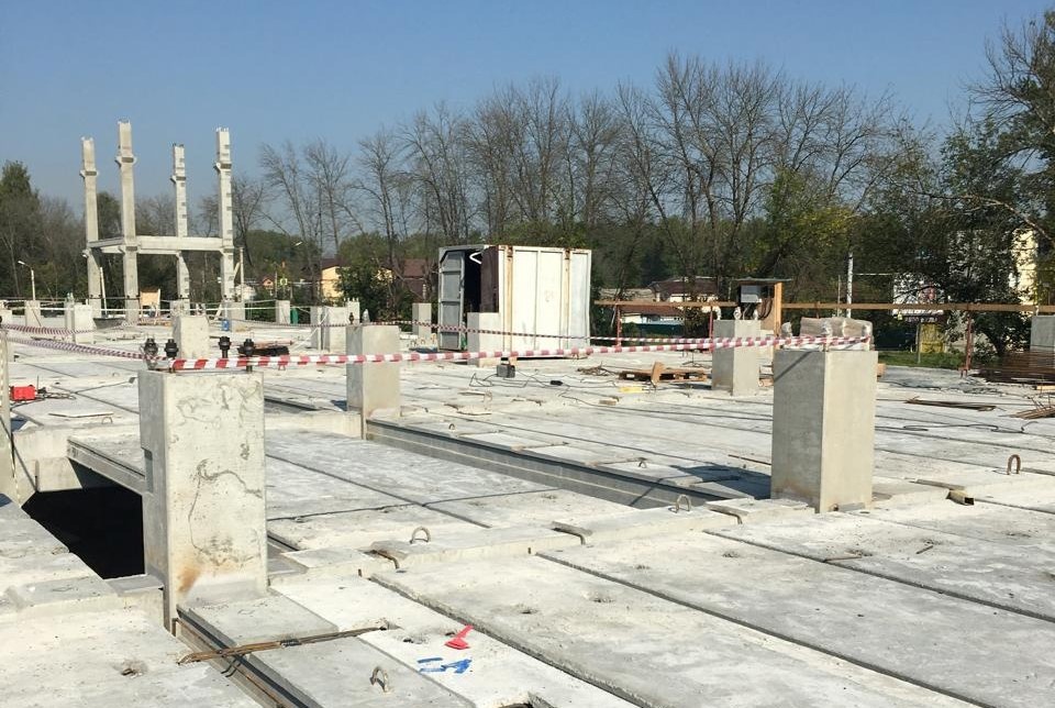 Строительство нового корпуса областной детской больницы в Ярославле идет по графику