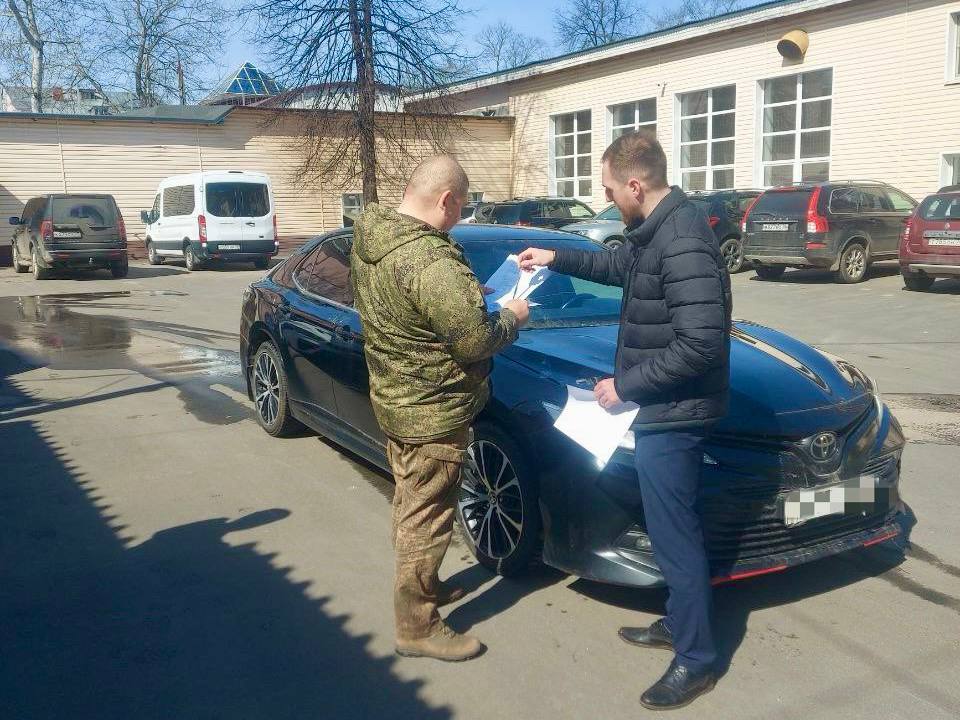 Автомобиль создателя нарколаборатории передали на нужды СВО