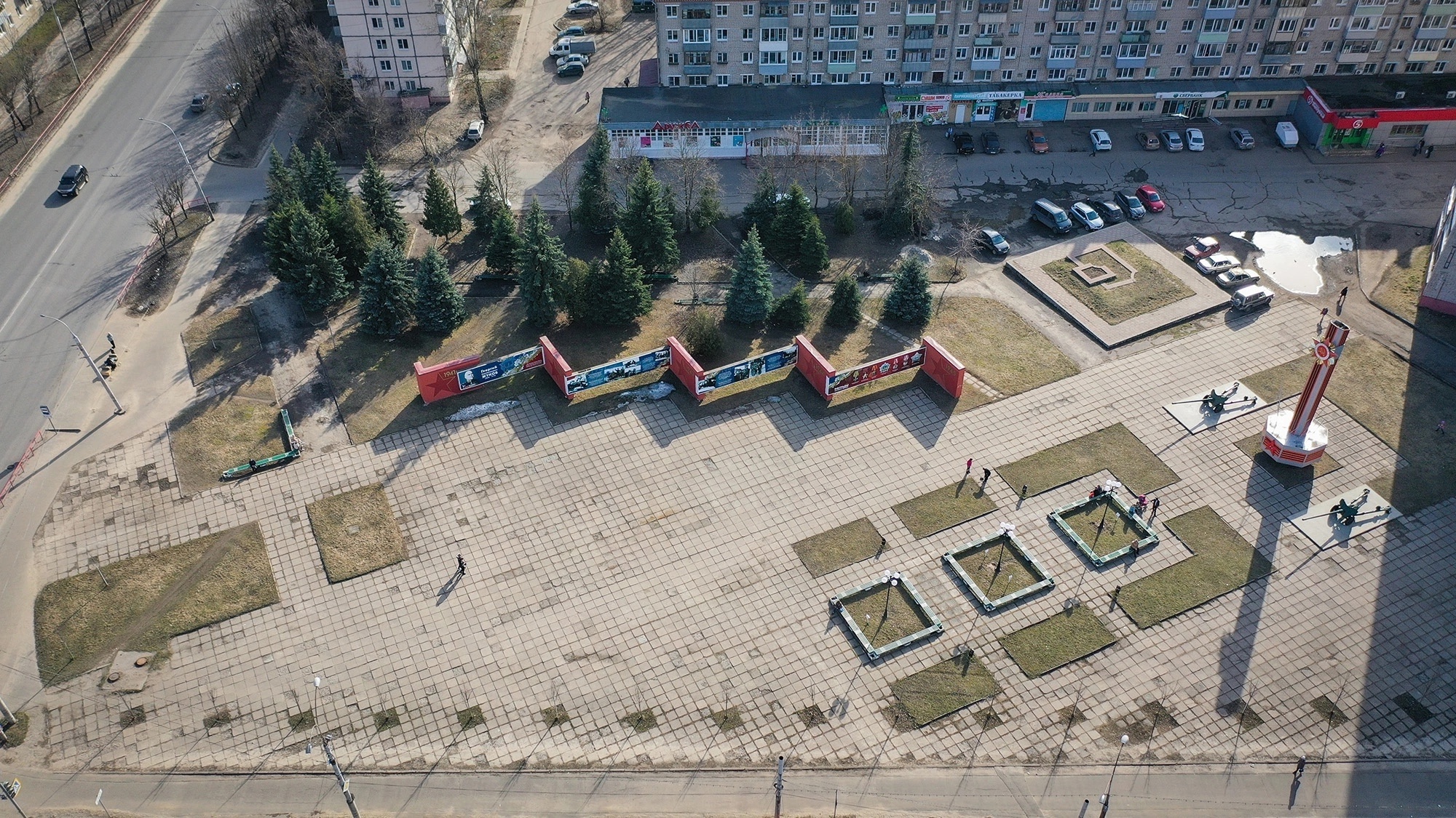 В Рыбинске приступают к капитальному ремонту площади Маршала Жукова