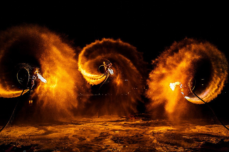 В День города Ярославля флайбордисты покажут экстремальное шоу на воде