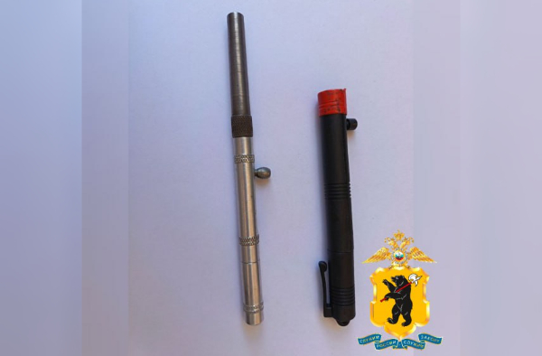 У жителя Ярославля нашли самодельное оружие, замаскированное под авторучку