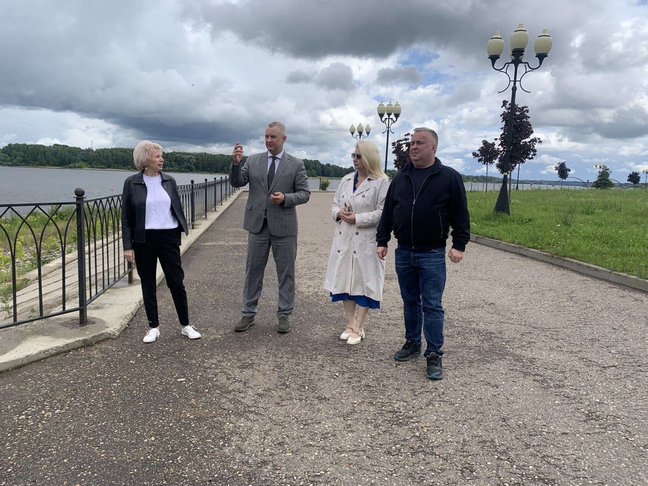 Новая прогулочная зона появится в следующем году в Рыбинске