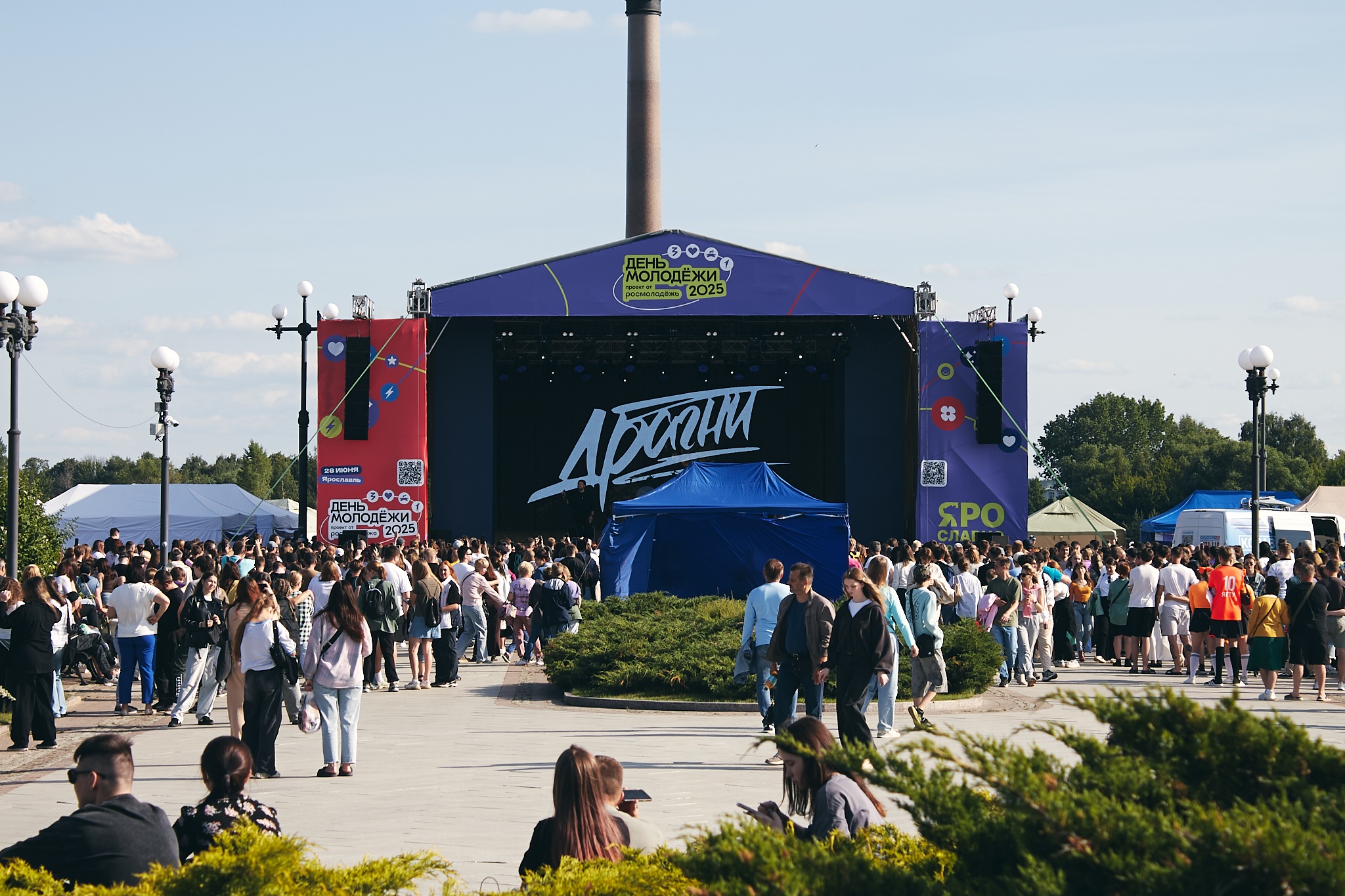 Более 35 тысяч жителей поучаствовали в молодежном фестивале «Ярославль-Главный»