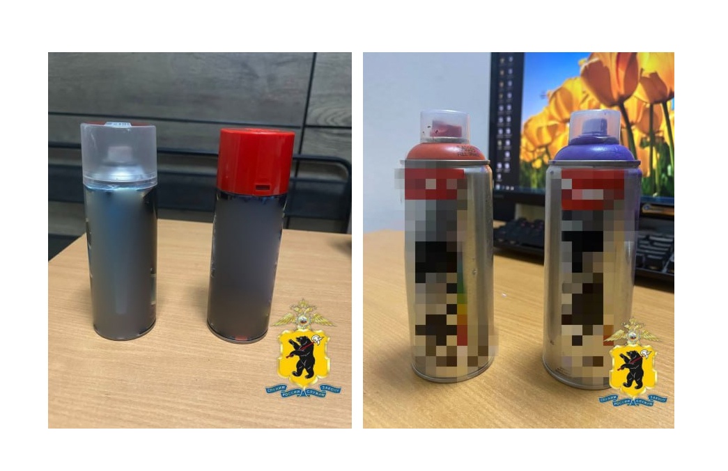 В Ярославле задержали подростков, разрисовавших трамваи и фасад дома