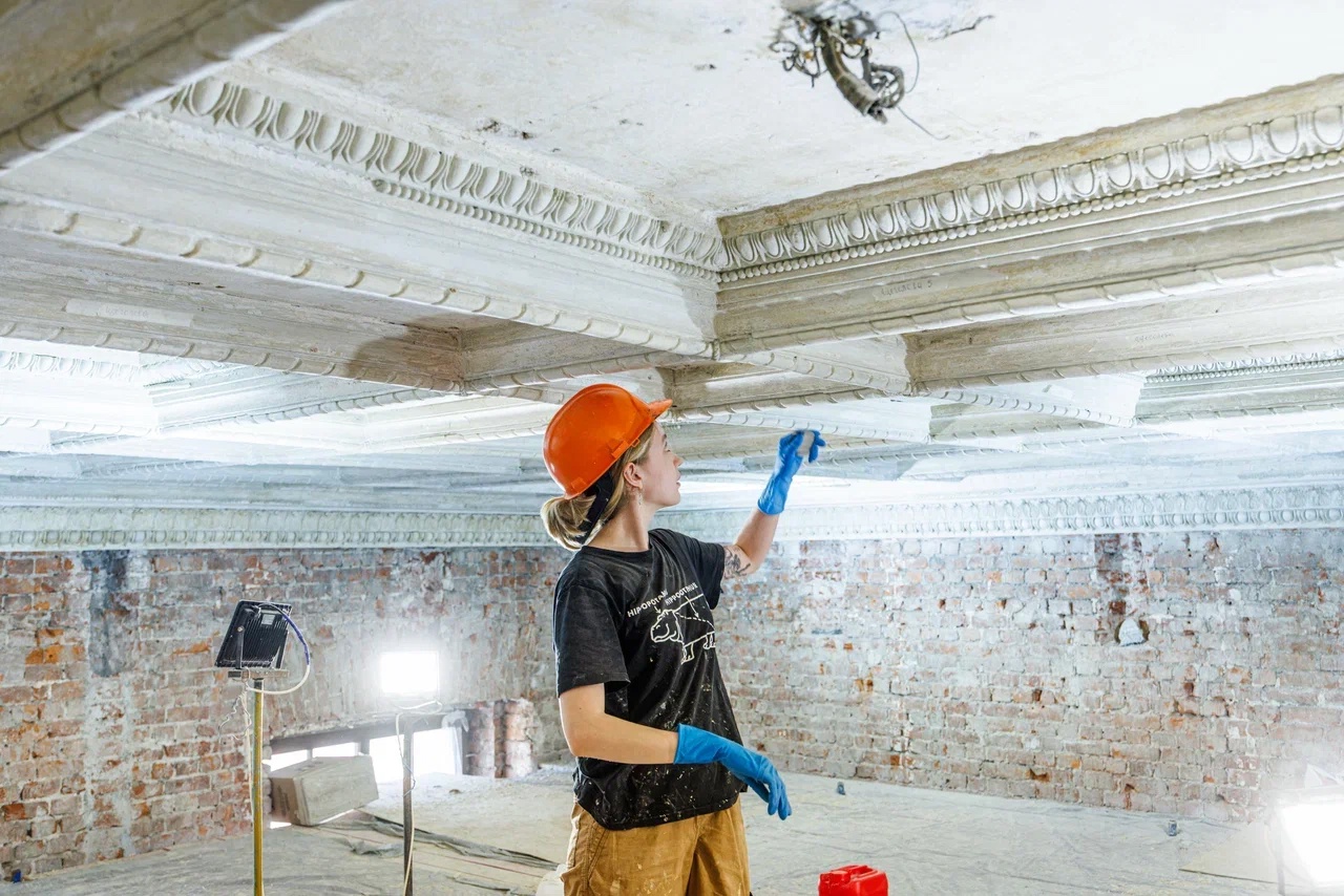 В Доме Радио начали реставрацию главного зала – Первой студии