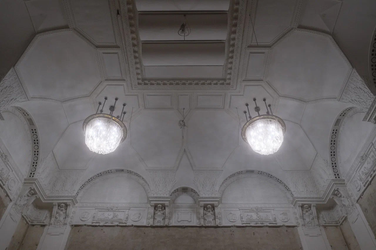 В Доме Радио начали реставрацию главного зала – Первой студии