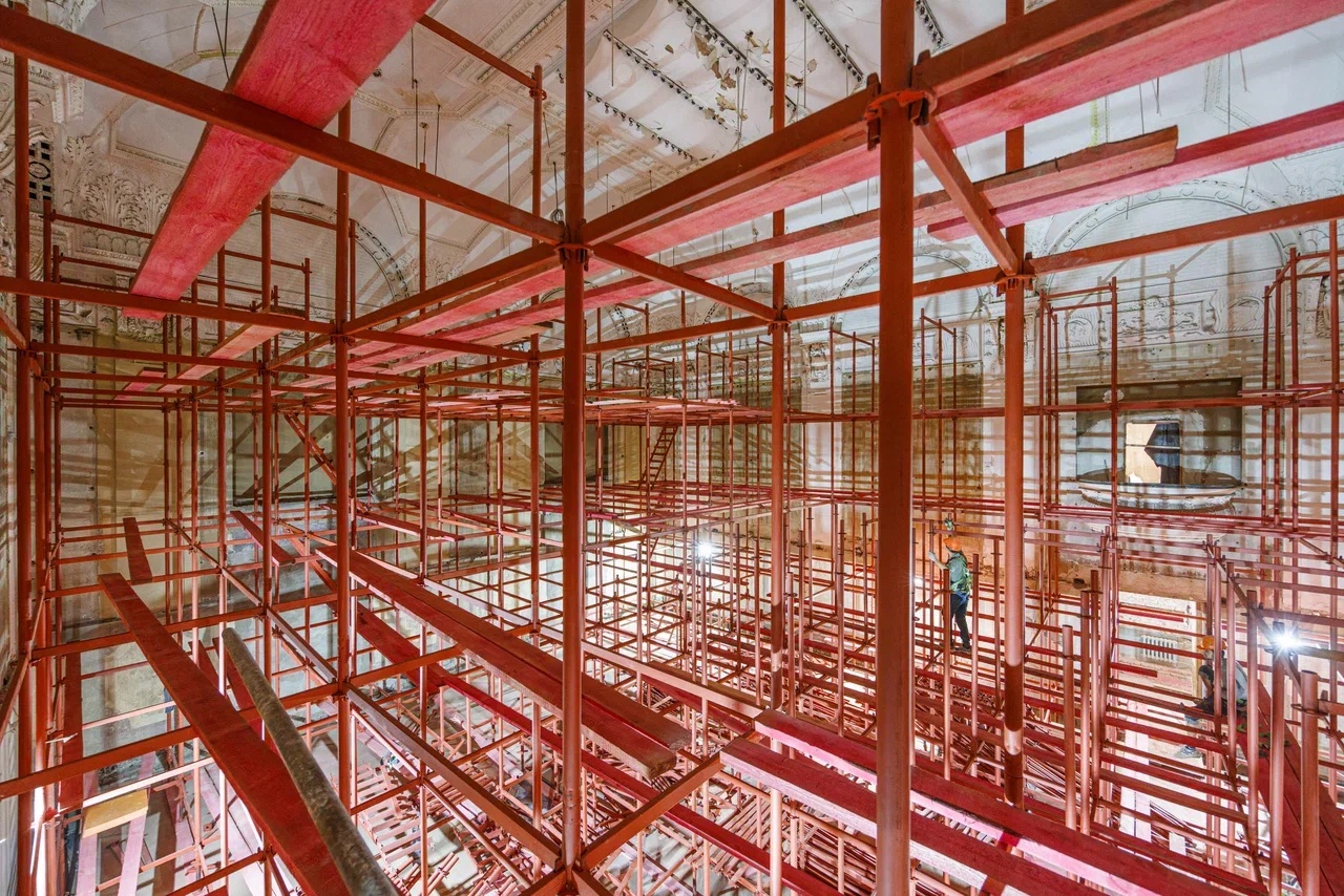 В Доме Радио начали реставрацию главного зала – Первой студии