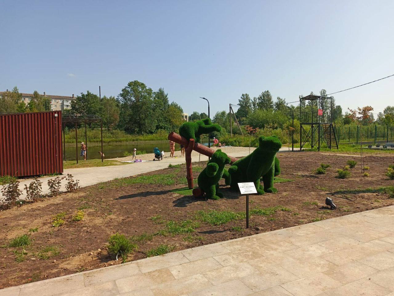 Благоустроенный пляж появился в Большом Селе Ярославской области