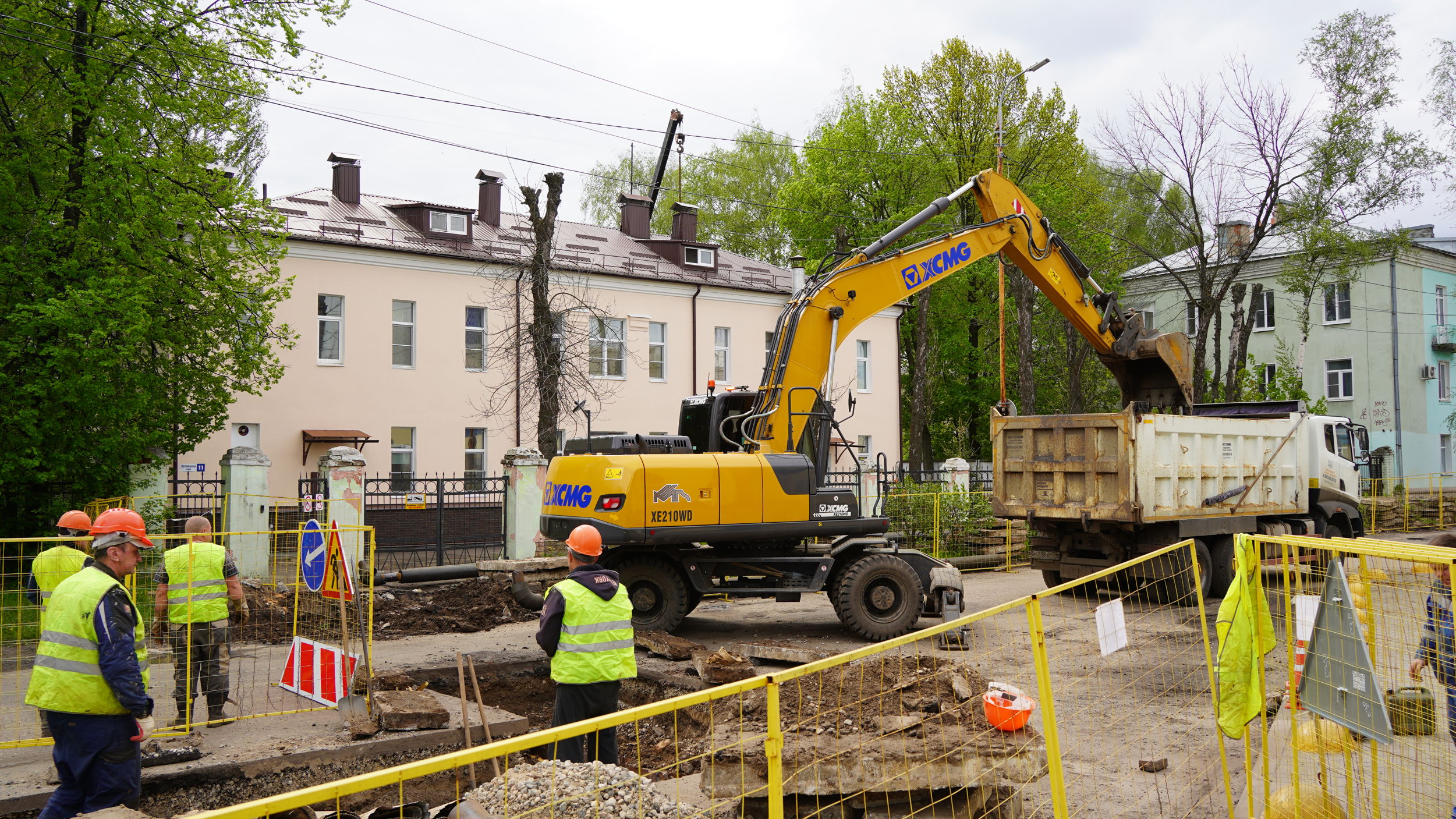 В Ярославле идут работы по замене теплосетей