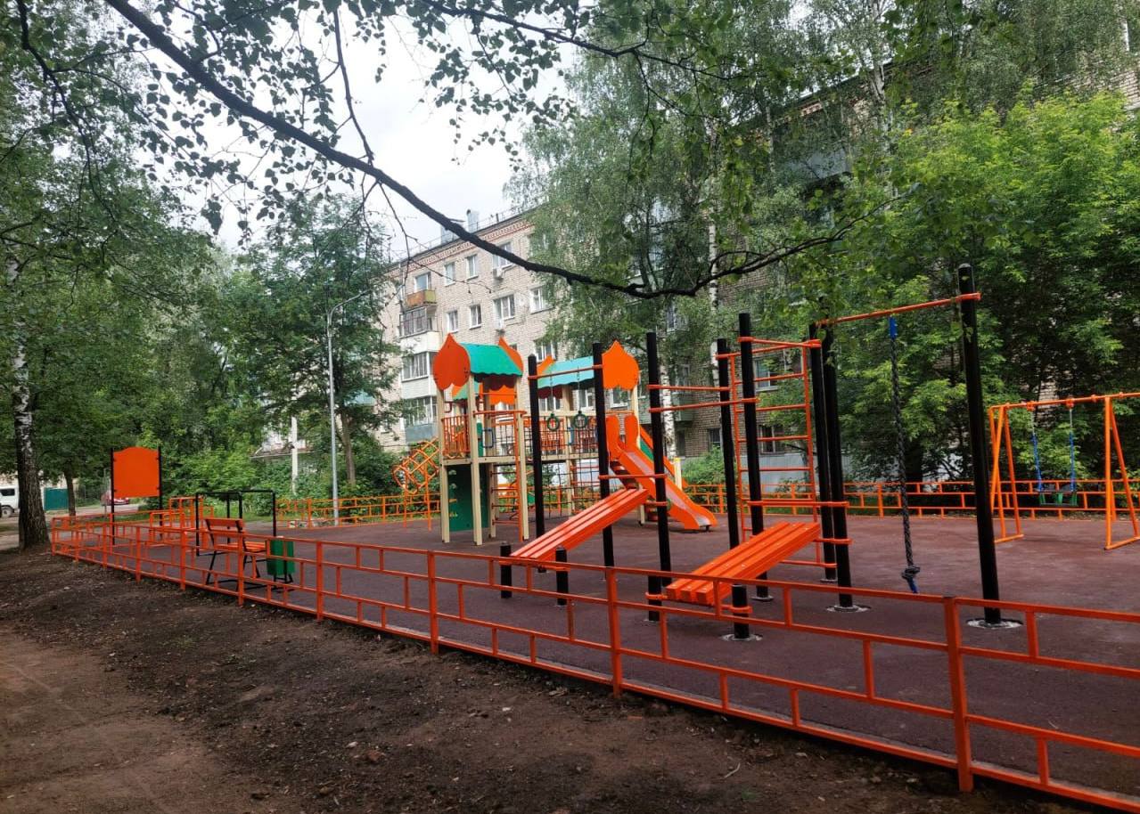 Завершены работы на 43 объектах по губернаторской программе «Наши дворы»