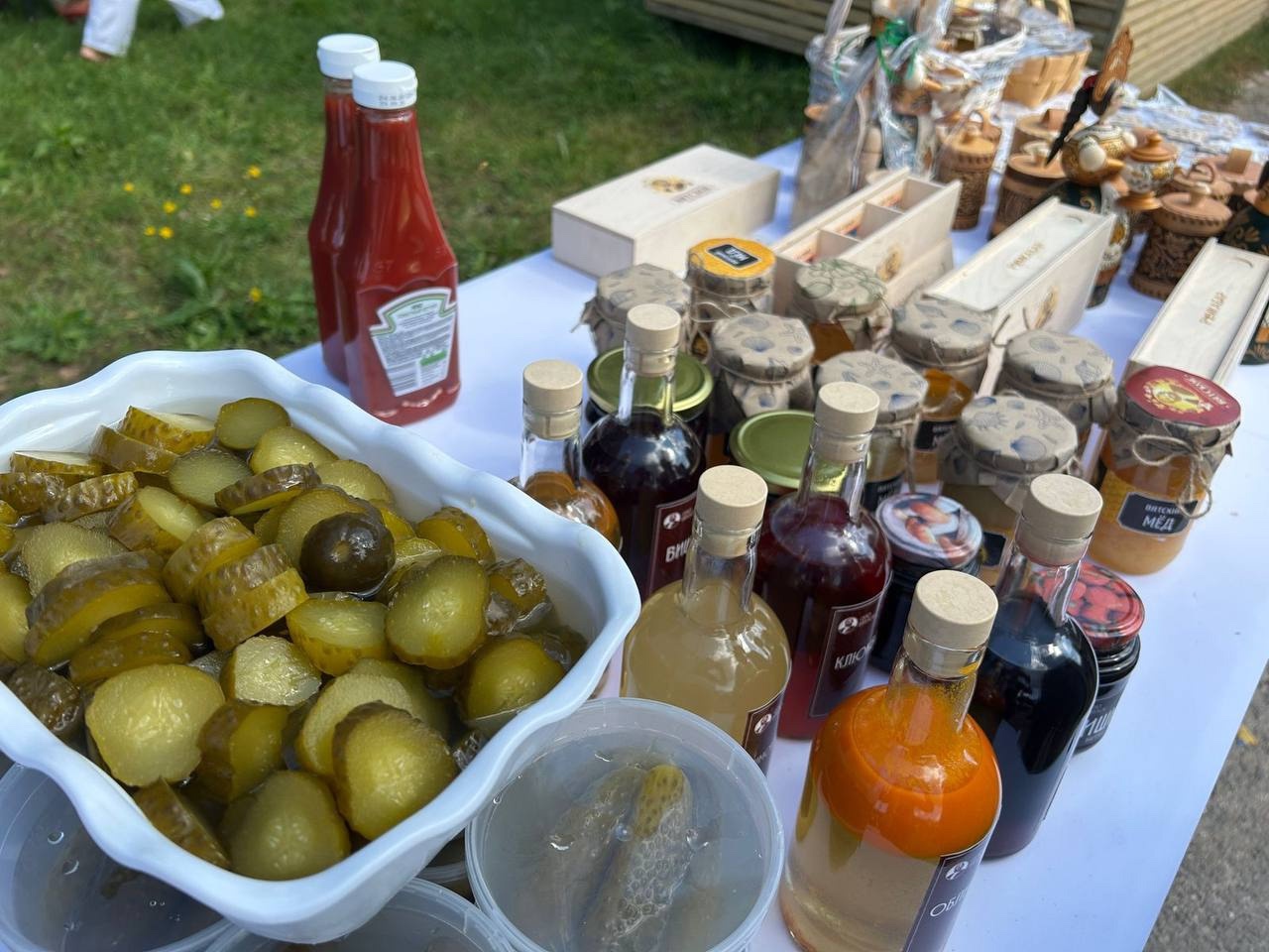 День огурца отметили в селе Вятском Некрасовского округа