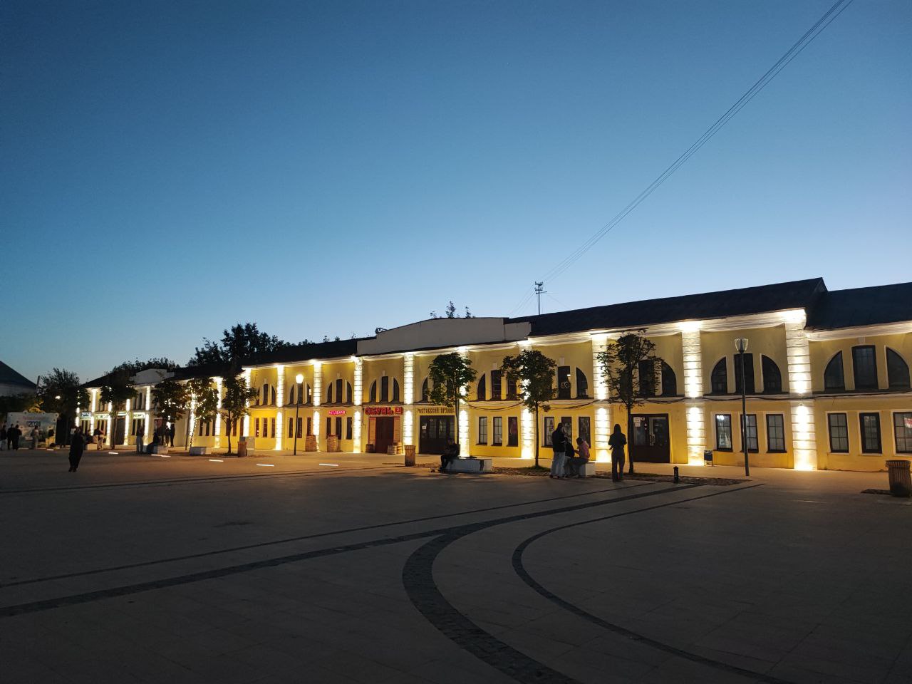 При ремонте фасадов здания в Ярославской области украсит архитектурная подсветка