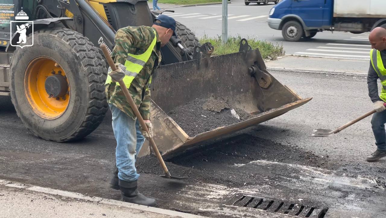 В Ярославле начался ремонт дороги на Мышкинском проезде