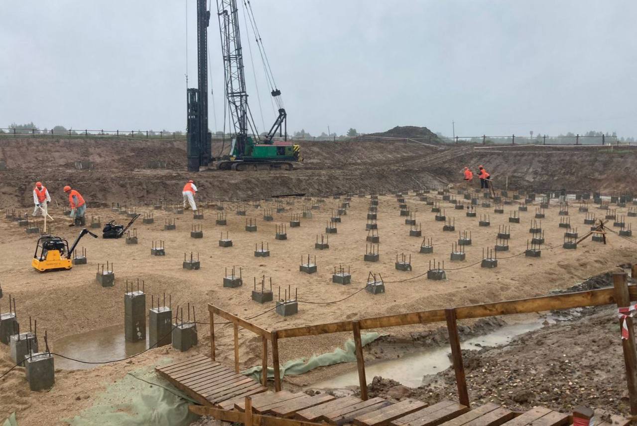 Началось строительство спорткомплекса с бассейном в селе Ярославской области