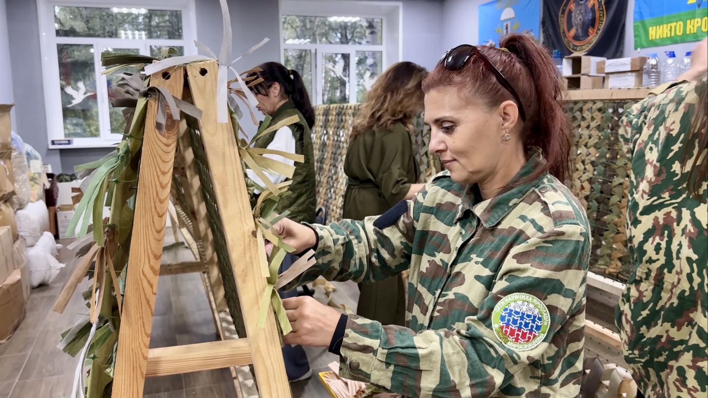 Ярославские волонтеры стали участниками флешмоба #НародныйПолк