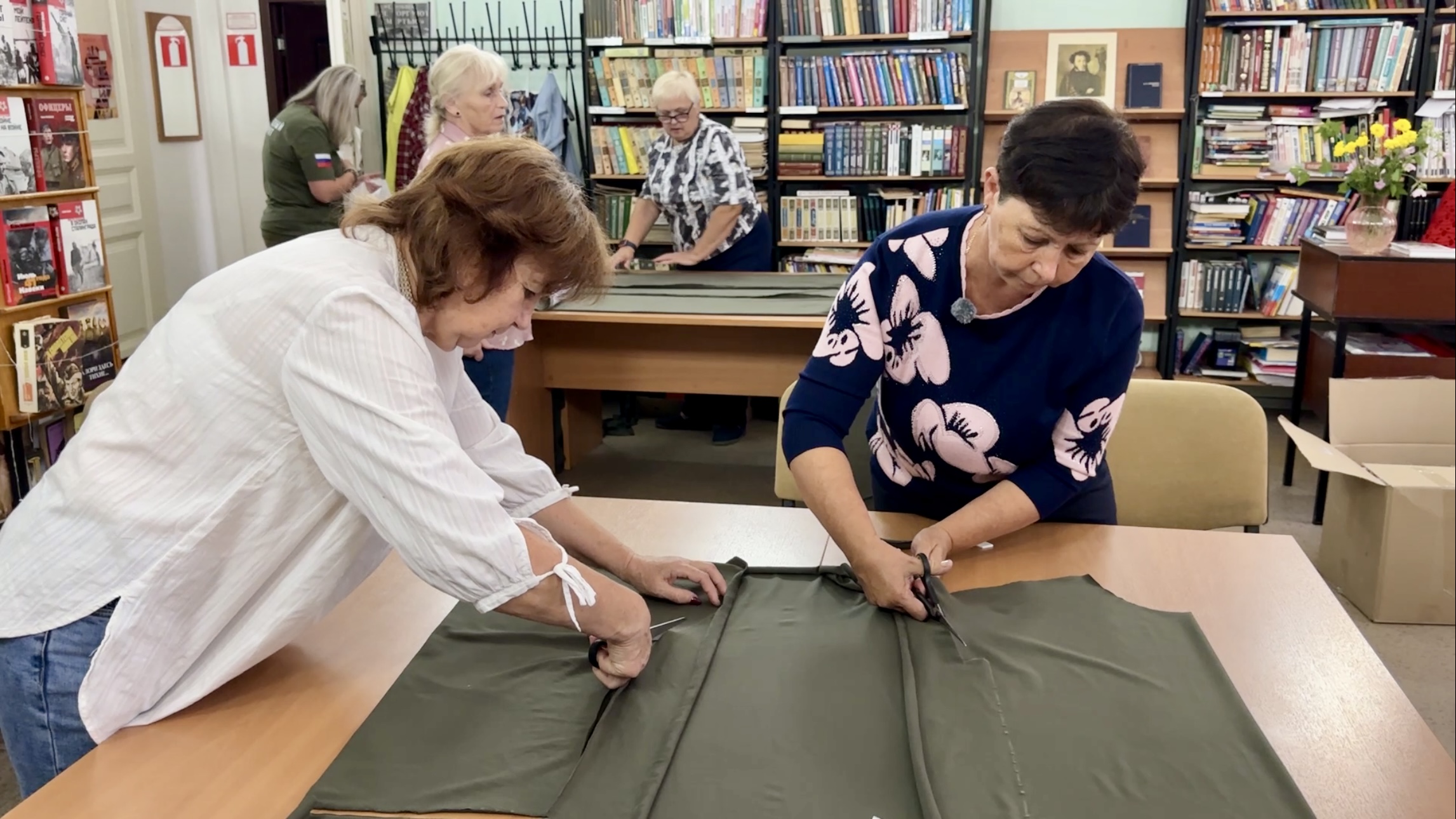 Ярославские волонтеры стали участниками флешмоба #НародныйПолк