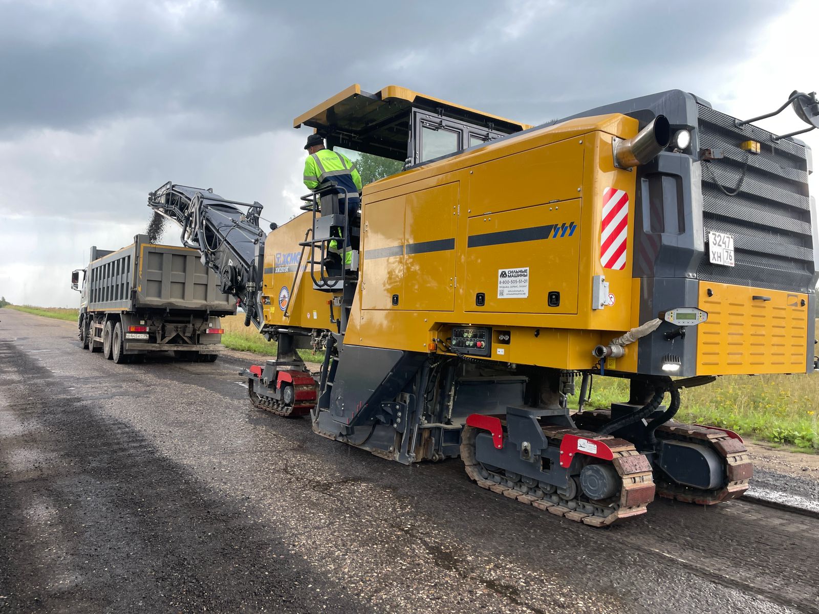 Более 60 километров областных дорог отремонтировано «большими картами»