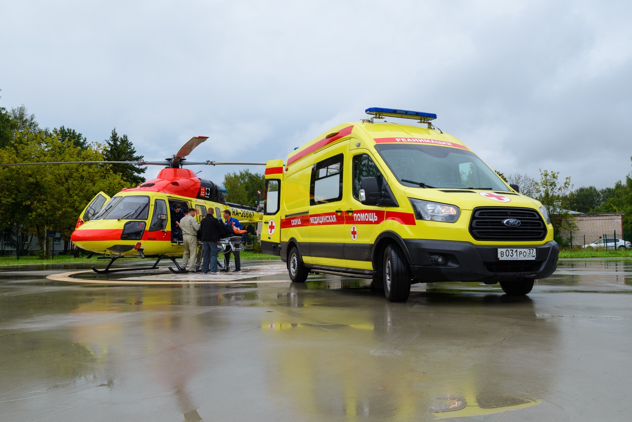 Санавиация доставила из соседнего региона пострадавшего в ДТП жителя Ярославля